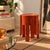Orange Plastic Nesting Tables by Prisunic, Holland, 1970s, Set of 3 For Sale - Image 4 of 13