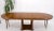 Brown Baker large Round Single Pedestal Base Three Extension Boards Dining Table For Sale - Image 8 of 13