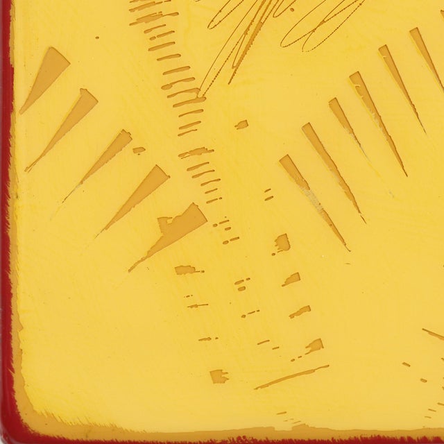 Wood The Window 348 - Original Minimalist Mixed Media Acrylic and Resin Painting on Wood Panel by Ricky Hunt For Sale - Image 7 of 9