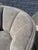 Mid 20th Century Art Deco, Mid-Century Modern Channeled Back Swivel Chair, Fresh Upholstery For Sale - Image 5 of 10