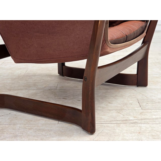 Norwegian Trega Lounge Chair by Tormod Alnaes, 1970s For Sale - Image 4 of 18