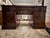 Vintage partners desk in a rich mahogany finish with leather insets on the top. There are a combination of drawer and...