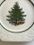 Traditional Dickens Embossed Original Christmas Tree Salad Plate, Set of 5 by Cuthbertson, Made in England For Sale - Image 3 of 6