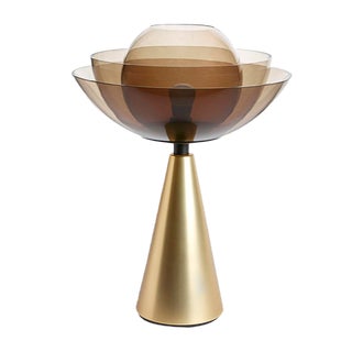 Lotus Table Lamp in Brass by Serena Confalonieri for Mason Editions For Sale