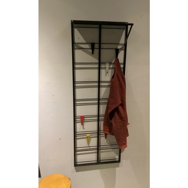 Mid-Century Minimalist Coat Rack by Tjerk Reijenga for Pilastro, 1950s For Sale - Image 6 of 7
