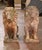 Imposing yet refined, this pair of mid-century French lion sculptures brings classical strength and architectural charm to...