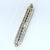Traditional Mid 20th Century Elongated Brooch With Sapphires and Central Diamond 6.76g For Sale - Image 3 of 4