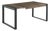 New Extendable Dinning Table for Indoor and Outdoor with Wood Top For Sale