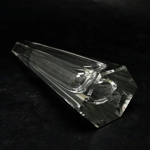 Art Deco Vase from Moser, Former Czechoslovakia, 1930s, in Very Good conditions. Designed 1920 to 1949 This piece has an...