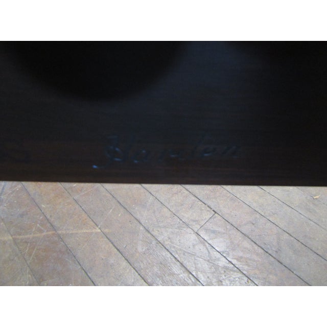 Wood Harden Full Size Solid Cherry Cannonball Bed For Sale - Image 7 of 7