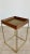 Sabin Anacapa Walnut and Brass Tray Side Table For Sale In Los Angeles - Image 6 of 11