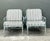 Chinoiserie Vintage Cast Aluminum “Calcutta” Lounge Chairs - A Pair For Sale - Image 3 of 10