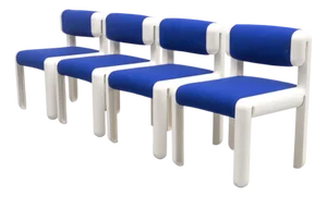 Dining Chairs by Gerd Lange for Fehlbaum, 1970s, Set of 4