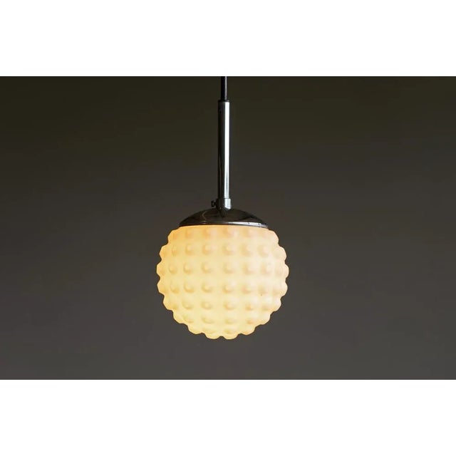 Opaline Glass Ceiling Lamp by Rolf Krüger for Staff Leuchten, Germany, 1970s For Sale - Image 4 of 13