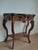 Vintage 1930s Petite French Provincial Carved Console Table by Eureka Parlor Mfg. Co. For Sale In Detroit - Image 6 of 10