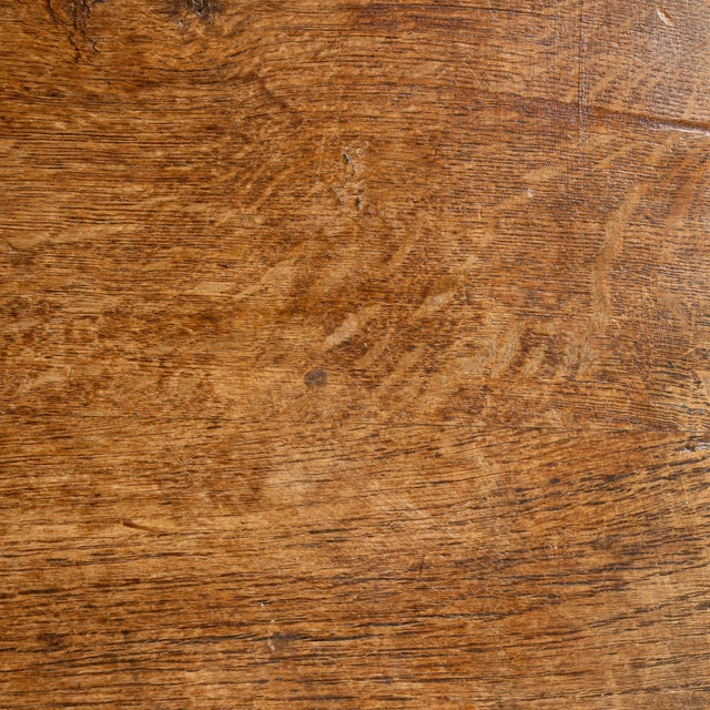 Early 20th Century France Amber Wood Dining Table For Sale - Image 4 of 9