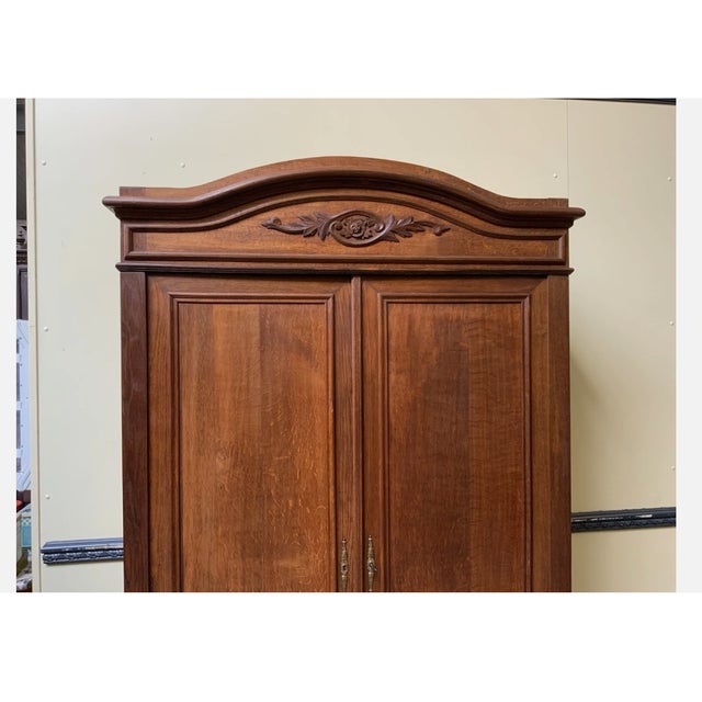 Early 20th Century Antique Art Nouveau Wardrobe, 1900 For Sale - Image 5 of 11