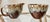 Adam Pfaltzgraff Circa 1960 Canonsburg Pottery Ironstone Drip Glaze Creamer & Wide Mouth Open Sugar Bowl Set – A Pair For Sale - Image 4 of 15