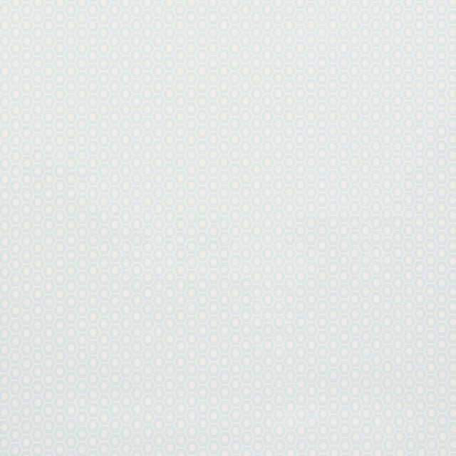 Schumacher Sample - Schumacher Queen B Wallpaper in Mineral For Sale - Image 4 of 5