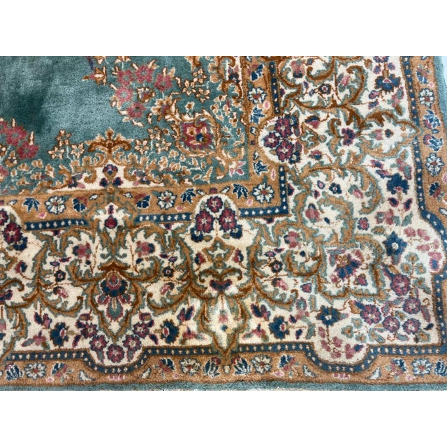 1970s Persian Kerman, 9' X 12' For Sale - Image 4 of 6