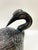 Vintage 1960s Black Ceramic Crane Bird Sculpture - Attributed to Enzo Alberton For Sale - Image 4 of 12
