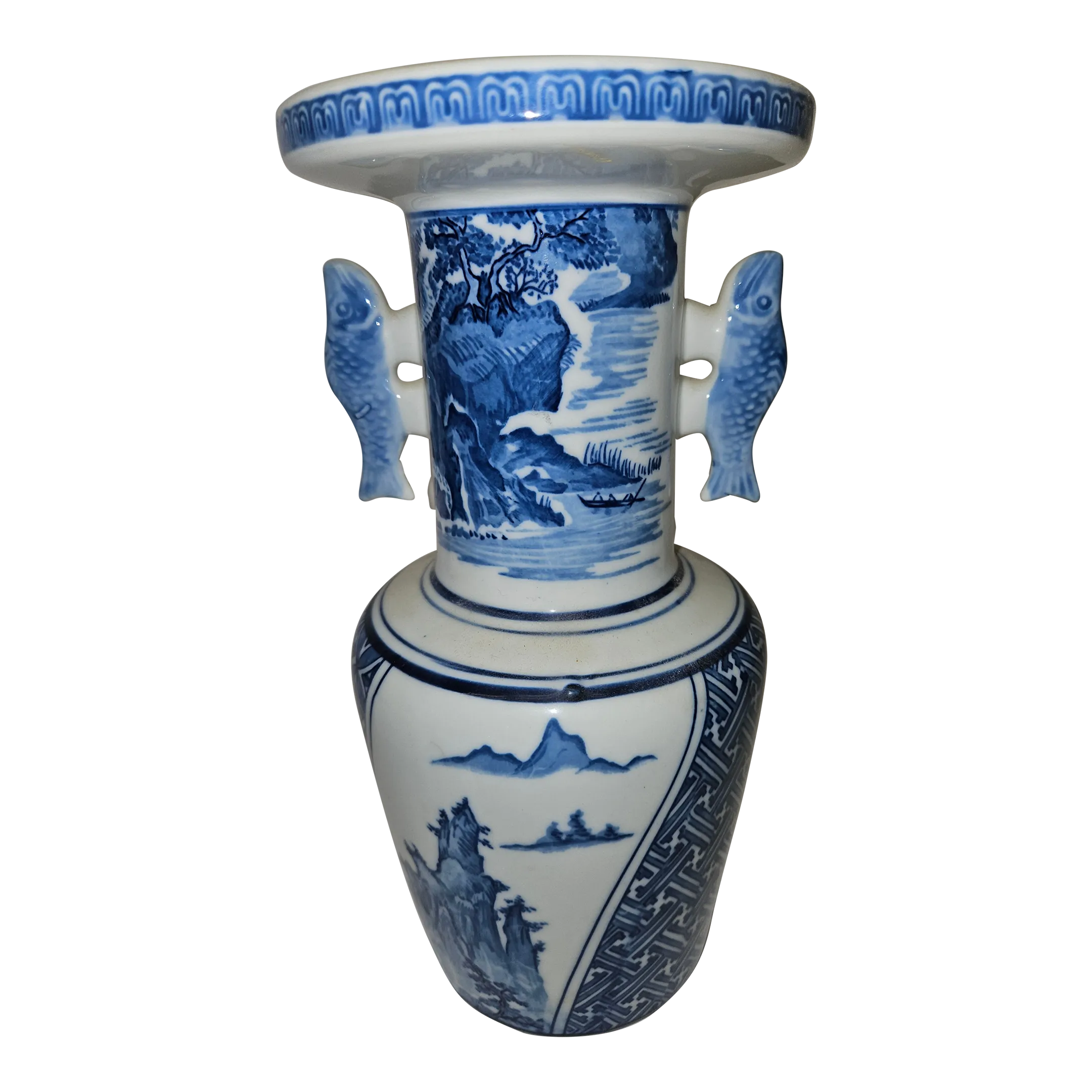 I.E. &amp; C. Co. Japan Hand-Painted Vase 花瓶 I.E. & C. Co. Japan Hand-Painted Vase 花瓶 I.E. & C. Co