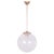 Mid-Century Chandelier in Glass and Brass from Kamenický Šenov, Czech, 1960s For Sale - Image 11 of 11