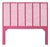 Liam Headboard Queen - Pink For Sale