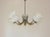 Vintage Art Nouveau Style 5-Light Chandelier, 1950s For Sale - Image 3 of 7
