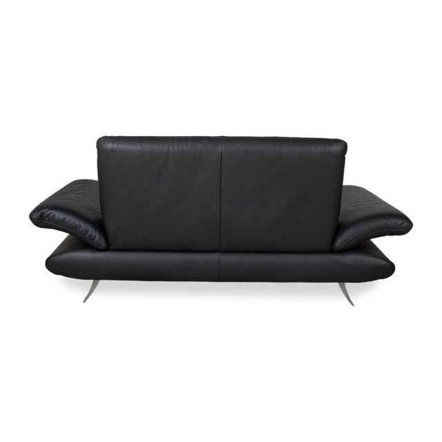 Rossini 2-Seater Sofa in Black Leather from Koinor For Sale - Image 13 of 15