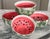 Hand crafted, painted and glazed from the Greek Isle Samos, here is a set of four bespoke watermelon bowls. No two are...