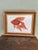 Vintage Framed Needlepoint Goldfish Wall Art — Asian Chinoiserie Folk Art For Sale - Image 4 of 4