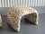 Vintage Upholstered Waterfall Ottomans/ Stools - A Pair For Sale - Image 11 of 12