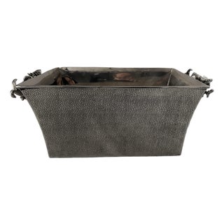 Striking Ice Bucket With Dragon Handles For Sale