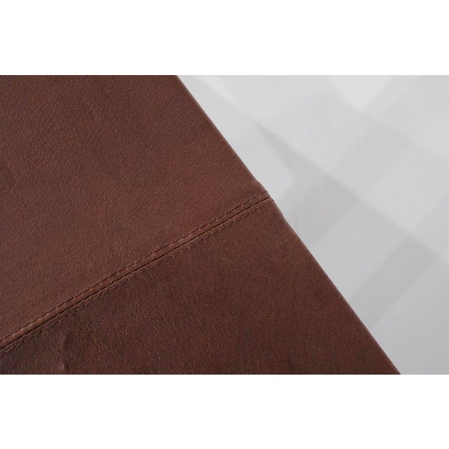 Canaan Desk in Wood and Leather by Marcel Breuer for Gavina, Italy, 1950s For Sale - Image 9 of 18