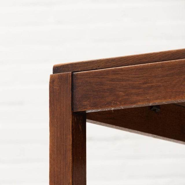 Dutch Amsterdam School Art Deco Side Table, 1920s For Sale - Image 13 of 15