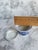 1980s Blue and White Flowers Porcelain Planter For Sale - Image 11 of 13