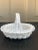 1980s French Country White Ceramic Trompe L’Oeil Woven Basket For Sale In South Bend - Image 6 of 8