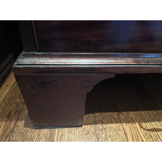 Antique English 19th Century Butler's. Desk With Breakfront on Top For Sale - Image 11 of 12