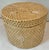 Boho Chic Vintage Lidded Nesting Baskets - Set of 2 For Sale - Image 3 of 9