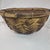 Farmhouse Vintage Hand Woven Bamboo Winnowing Basket Deep Round Rustic Boho Farmhouse For Sale - Image 3 of 9