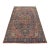 Tabriz Rug 6’9” X 9’11” Purple Wool Vintage Distressed Hand-Knotted Carpet For Sale