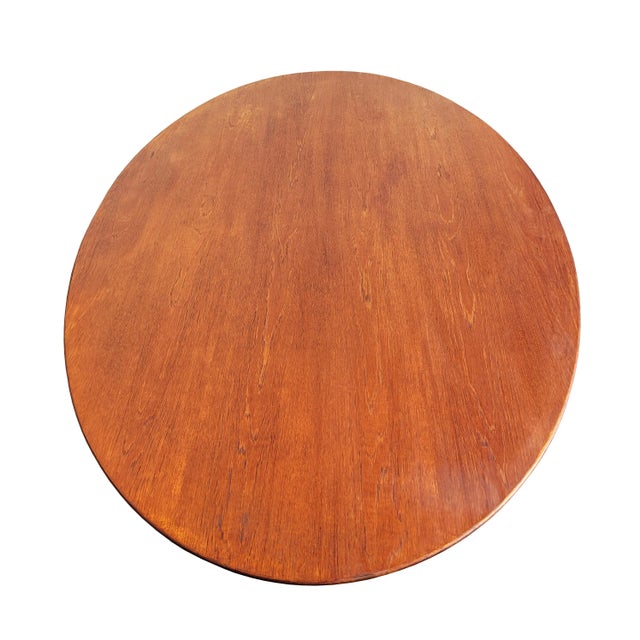 Wood 1970s Florence Knoll Walnut Oval Dining Table or Desk for Knoll Inc For Sale - Image 7 of 10