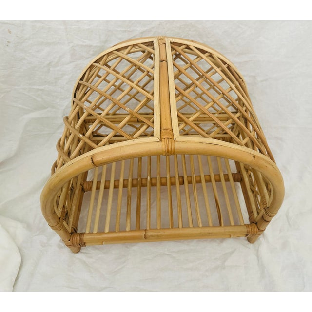 Tan Bamboo Pet Bed For Sale - Image 8 of 8