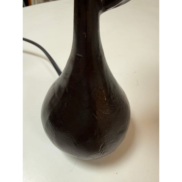 Cast Metal Pear Table Lamp For Sale - Image 12 of 12