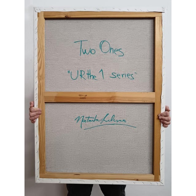 Natasha Lelenco, The Two Ones, 2024, Acrylic on Canvas For Sale - Image 9 of 10