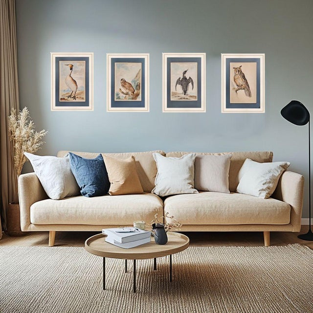 18th Century Watercolors of Birds by Abraham Van Meertens (1747-1823) - Set of 4 For Sale In New York - Image 6 of 7