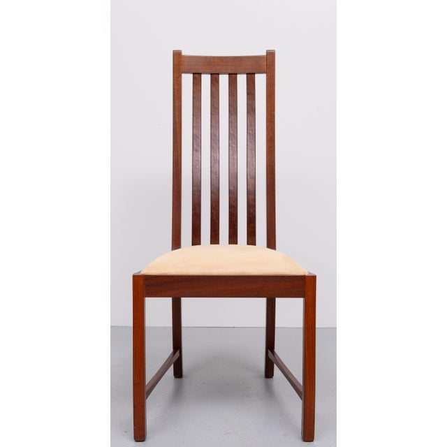 Teak Dining Chairs in the style of Thomas Moser, 1999, Set of 8 For Sale - Image 10 of 18