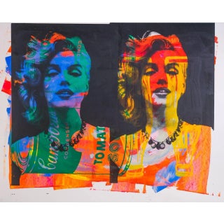 Marilyn Monroe Painting by Dane Shue For Sale