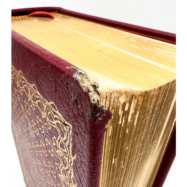 Set of 6 Vintage Leather & Faux Leather Bound Classic Books – 4 Easton Press Editions For Sale - Image 9 of 18